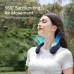 JISULIFE NECK FAN 3, 5 SPEED WIND  BLUE - Nekventilator - Ventilator - 3 snelheden - Blauw