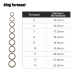 SAMSUNG Galaxy Ring maat 9 Zilver (SM-Q509NZSAEUB Slimme ring