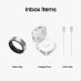 SAMSUNG Galaxy Ring maat 9 Zilver (SM-Q509NZSAEUB Slimme ring
