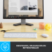 LOGITECH Draadloos toetsenbord en draadloze muis MK470 AZERTY Wit (920-009191)