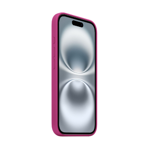 APPLE Cover iPhone 16 Silicone MagSafe Fuchsia (MYY53ZM/A)
