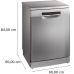 BOSCH SMS4EAI28E - vrijstaande vaatwasser - Standaard (60 cm breed) - 13 bestekken - 42 dB(A)