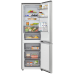 LG GBBS312APY - Koel-vriescombinatie - breedte 59.7 cm - hoogte 186 cm - inhoud 333 L - NoFrost - Prime Silver
