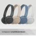 SONY Beige WHCH520C.CE7 On-ear Draadloze hoofdtelefoon Beige