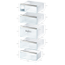 BOSCH Diepvriezerkast GSN51AWCV Serie 6 No-frost  161 CM