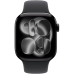 APPLE Watch Series 11 GPS - 42 mm Jet Black Aluminium Case - Black Sport Band S/M