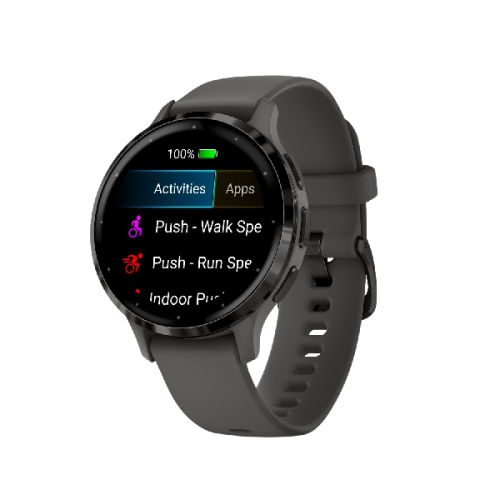 GARMIN Smartwatch Venu 3S Pebble Gray Slate (010-02785-00) Smartwatch