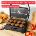 TEFAL GC520D SuperGrill 3-in-1 XL Contactgrill Rvs & zwart