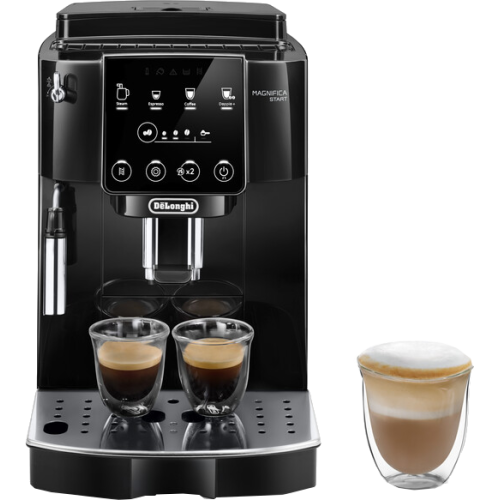 DE LONGHI Magnifica (ECAM220.21.BG) - Volautomatische espressomachine - Maximum aantal tassen: 2 - Stoompijp - Zwart