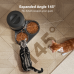 PETLIBRO GRANARY CAMERA DUAL FOOD TRAY BLACK Voedsel dispenser