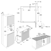 ETNA OM316MZ - Inbouw oven - Nishoogte 59 cm - Inhoud 77 l - Hydrolytisch