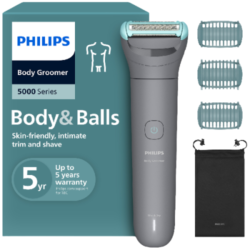 PHILIPS BG3485/15 Series 3000 Bodygroomer incl. 3 opzetkammen