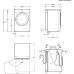 AEG LR63R144 - Wasmachine voorlader - 10 kg - 1400 rpm - 76 dB