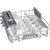 BOSCH SMV4HTX11E - inbouwvaatwasser - Standaard (60 cm breed) - 13 bestekken - 42 dB(A)