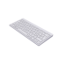 HP 350 White Compact Multi-Device Draadloos Standard Toetsenbord AZERTY Wit