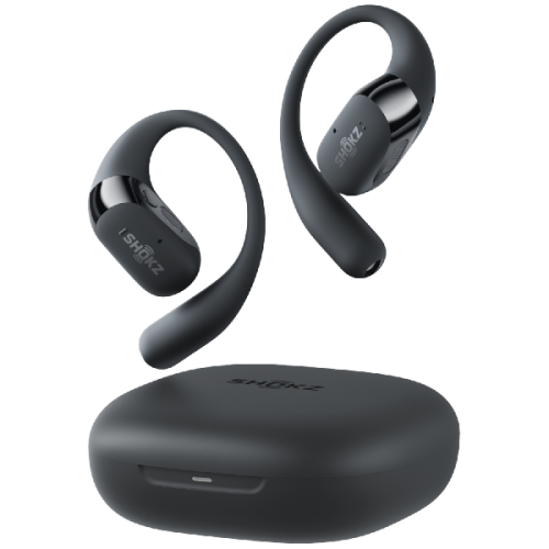 SHOKZ OpenFit 2+ TWS Open-ear Draadloze oordopjes Zwart