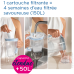 BRITA Glazen Waterfilterkan 2,5L - Licht Blauw - incl. 1 Maxtra Pro Waterfilter - Filtert, Kalk en Chloor