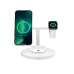 BELKIN Belkin BoostCharge Pro 3-in-1 Magnetische Draadloze Oplader Qi2 15W snelladen Apple Watch - Wit