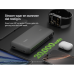 BELKIN Belkin Powerbank 20.000 mAh 30W Power Delivery met geïntegreerde USB-C-kabel - Zwart