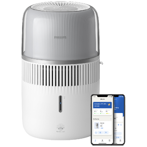 PHILIPS HU5710/00 5000 Series - Luchtbevochtiger - 56 m² - 4,5 l - Wit