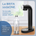 BRITA SodaONE Bruiswatertoestel Zwart - met 1 CO2-cilinder en 1 Soda fles