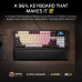 CORSAIR Vanguard 96 Mechanical - BE - Dual Tone USB Mechanisch Gaming-toetsenbord AZERTY Zwart