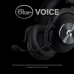 LOGITECH met stand PRO X 991-000358 Over-ear Bedrade hoofdtelefoon Met Noise-cancelling Zwart
