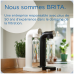 BRITA SodaONE Bruiswatertoestel Zwart - met 1 CO2-cilinder en 1 Soda fles