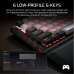 CORSAIR Vanguard 96 Mechanical - BE - Dual Tone USB Mechanisch Gaming-toetsenbord AZERTY Zwart