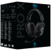 LOGITECH met stand PRO X 991-000358 Over-ear Bedrade hoofdtelefoon Met Noise-cancelling Zwart