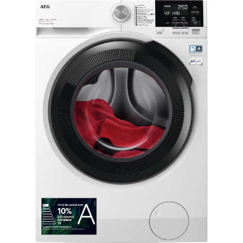 AEG LWR73R864 - Was-droogcombinatie - 8 kg + 5 kg - 1600 rpm - 76 dB