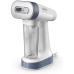 CALOR Pure Force 2-in-1 DT8722C0 Handstomer & Stoomstrijkijzer Wit & Blauw