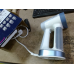 CALOR Pure Force 2-in-1 DT8722C0 Handstomer & Stoomstrijkijzer Wit & Blauw