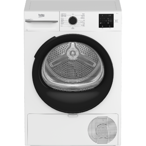 BEKO BM3T3924WMM - Warmtepompdroger - 9 kg - 64 dB - Energielabel C