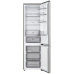 LG GBBS312CPY - Koel-vriescombinatie - breedte 59.7 cm - hoogte 186 cm - inhoud 333 L - NoFrost - Prime Silver