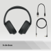 SONY WH-CH720N Over-ear Draadloze hoofdtelefoon met Noise-cancelling - Zwart