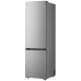 LG GBBS312CPY - Koel-vriescombinatie - breedte 59.7 cm - hoogte 186 cm - inhoud 333 L - NoFrost - Prime Silver