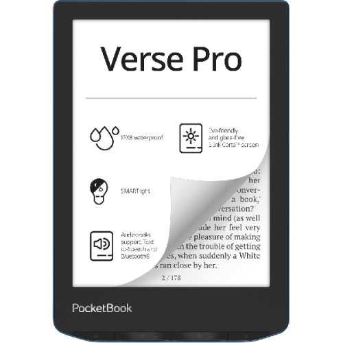POCKETBOOK PocketBook Verse Pro Azure (PB634-A-WW)