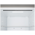 LG GBBS312CPY - Koel-vriescombinatie - breedte 59.7 cm - hoogte 186 cm - inhoud 333 L - NoFrost - Prime Silver