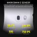 CORSAIR Sabre v2 Pro Ultralight Gaming Draadloos (2,4 GHz) en bekabeld (USB) Gaming-muis Zwart