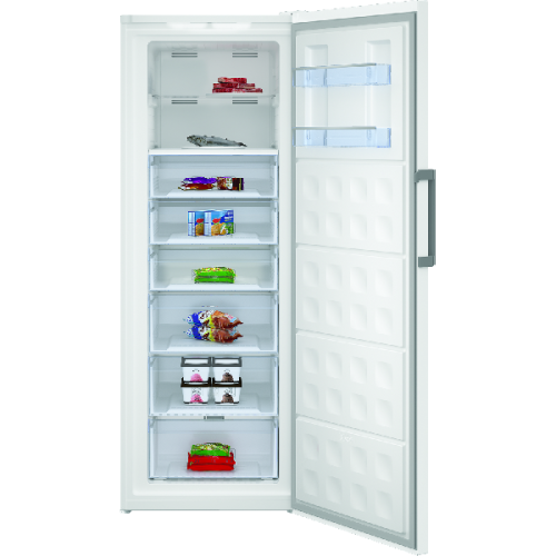 BEKO RFNE448E45W Vrieskast - breedte 70 cm - hoogte 191.2 cm - inhoud 404 l - NoFrost