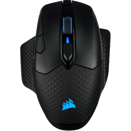 CORSAIR Dark Core RGB Pro (CH-9315411-EU) Draadloos / Bekabeld Gaming muis Zwart