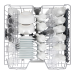 BEKO BDFN26640XC - vrijstaande vaatwasser - 16 bestekken - 44 dB(A)
