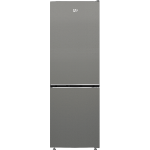 BEKO B5RCNA346HG - HarvestFresh - Koel-vriescombinatie - breedte 59.5 cm - hoogte 179.6 cm - inhoud 301 l - NoFrost Manhattan Gray