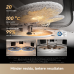 DREAME Stofzuiger Matrix 10 Pro - Robotstofzuiger - Met Mop-functie - 30000 Pa - Wit