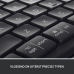 LOGITECH Ergo K860 (920-010104) Draadloos Standard Toetsenbord AZERTY Zwart