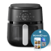PHILIPS   Airfryer 2000-serie - NA221/00 - Kijkvenster - RapidAir - 4,2 L - Tot 4 Personen - Zwart - Heteluchtfriteuse - Zwart