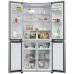 HAIER Amerikaanse Koelkast HCR3818DNMM Side by side koelkast Inox