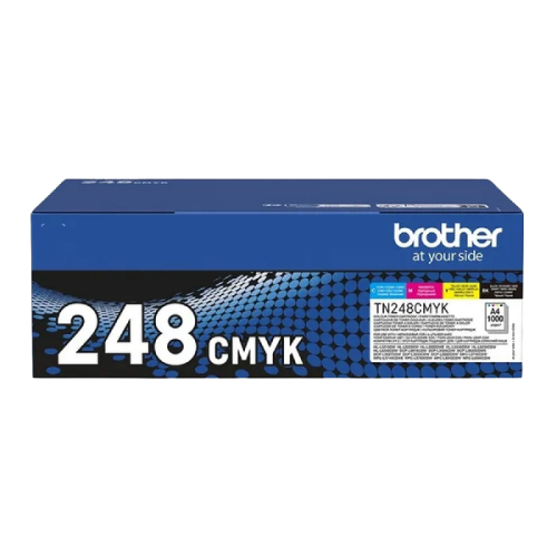 BROTHER Multipack  Toner TN248VAL DCP Zwart-Cyaan-Magenta-Geel 4 x 1000 Pages (TN248VAL)