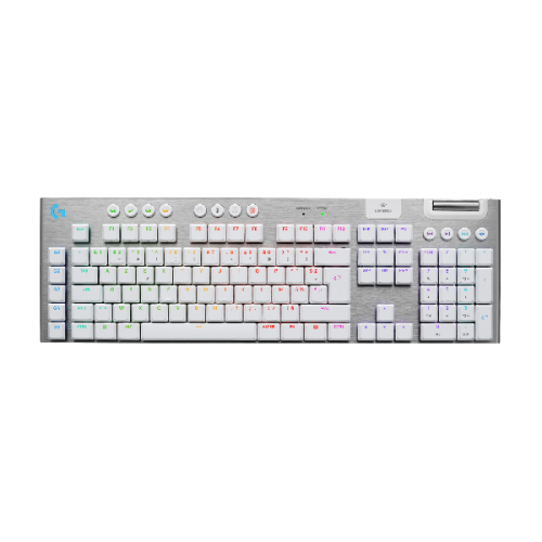 LOGITECH G915 X Lightspeed (920-012687) Bedraad en draadloos Mechanisch Gamingtoetsenbord AZERTY Wit
